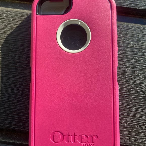 Pink Iphone 5 Defender Otterbox Case - Picture 4 of 8
